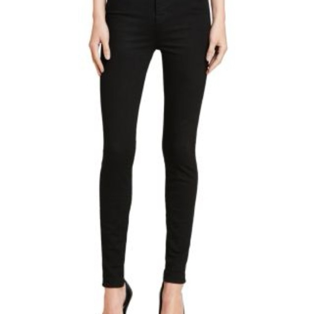 J Brand Maria Black Skinny Pants